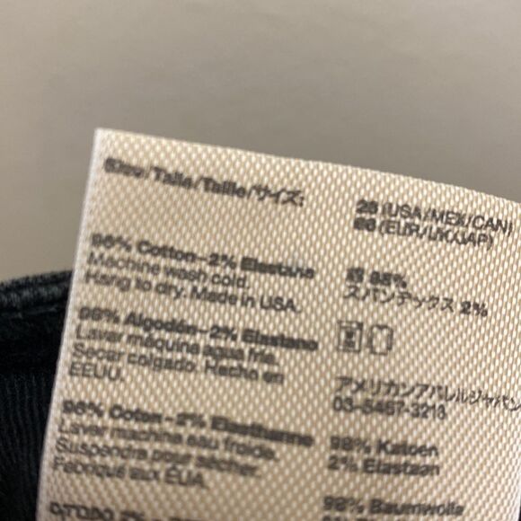 American Apparel Denim Shorts Size 26 - Picture 3 of 5